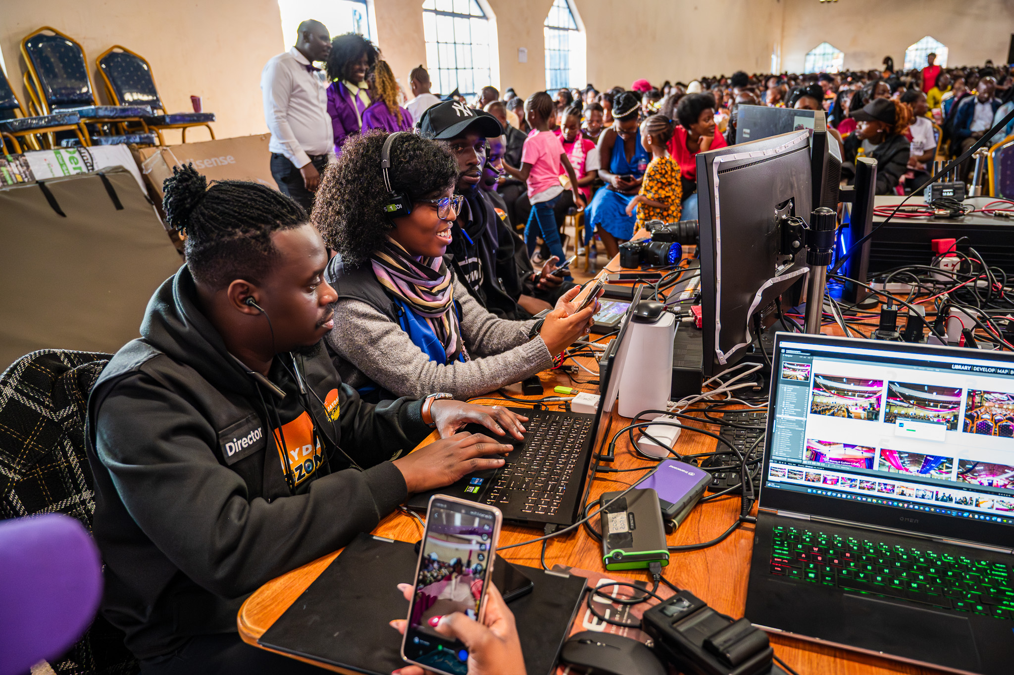 Team at work